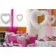 Coeur en Plumes Table Festive