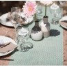 Chemin de table plumetis vert intissé 5 M