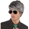 Perruque George grise homme luxe