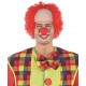 Perruque clown rouge homme