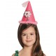 Mini chapeau princesse rose fille