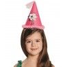 Mini chapeau princesse rose fille