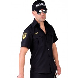 Déguisement chemise policier homme luxe