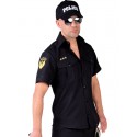 Déguisement chemise policier homme luxe