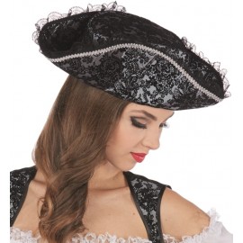 Chapeau pirate baroque femme