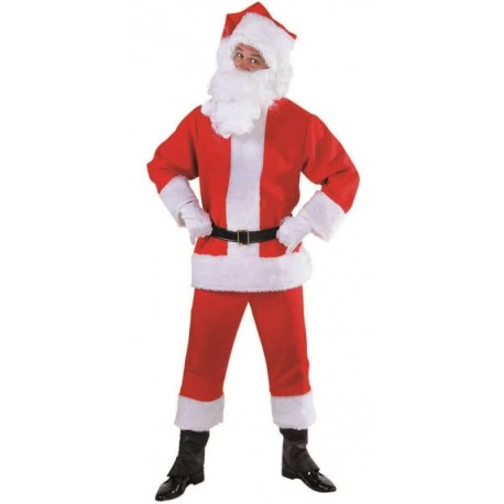 Déguisement Père Noël homme Santa Claus luxe