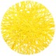 Sets de table raphia jaune 34 cm les 4