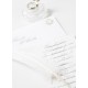 Plume blanche décorative 16 cm les 6