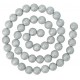Guirlande boules pailletées argent 120 cm