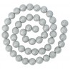 Guirlande boules pailletées argent 120 cm