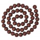 Guirlande boules pailletées chocolat 120 cm