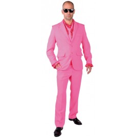 Déguisement Costume rose homme luxe