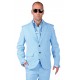 Déguisement Costume bleu ciel homme luxe