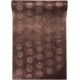 Chemin de table pois paillettes chocolat 5 M