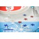 Confettis de table flocon de neige bleu 20 g