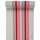 Chemin de table tradition rouge coton 3 M