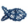 Poissons en rotin bleu marine déco les 4
