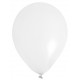 Ballons blancs en latex 23 cm les 8