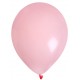 Ballons en latex rose 23 cm les 8