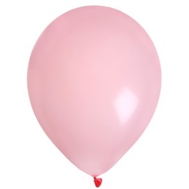 Ballons en latex rose 23 cm les 8