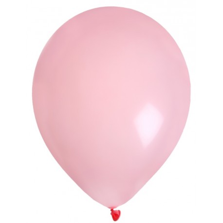 Ballons en latex rose 23 cm les 8