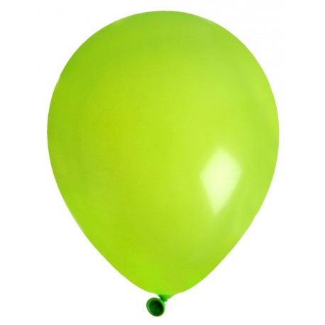 Ballons en latex vert 23 cm les 8