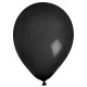 Ballons en latex noir 23 cm les 8