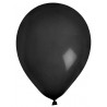 Ballons en latex noir 23 cm les 8