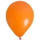 Ballons en latex orange 23 cm les 8