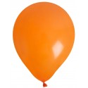 Ballons en latex orange 23 cm les 8