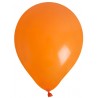 Ballons en latex orange 23 cm les 8