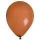 Ballons chocolat en latex 23 cm les 8