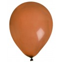 Ballons chocolat en latex 23 cm les 8