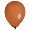 Ballons chocolat en latex 23 cm les 8