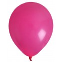 Ballons fuchsia en latex 23 cm les 8