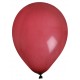 Ballons bordeaux en latex 23 cm les 8