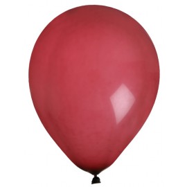 Ballons bordeaux en latex 23 cm les 8