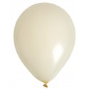 Ballons ivoire en latex 23 cm les 8