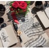 Chemin de table Musique ange coton 3 M