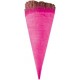 Cornets a Dragees Fuschia en Bois 