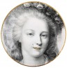 Assiettes carton Versailles la reine 22.5 cm les 10