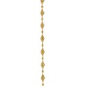 Guirlande Versailles or décorative 200 cm