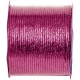 Cordon papier métallisé armé fuchsia (laitonné) 20 M