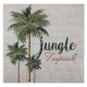 Serviette de table jungle tropical papier les 20