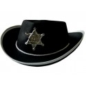 Chapeau cowboy noir enfant