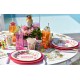 Assiette carton tropical paradise 22.5 cm les 10