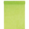 Chemin de table intissé vert anis 25 M