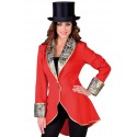 Déguisement manteau rouge femme luxe