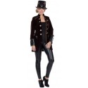 Déguisement manteau Steampunk femme