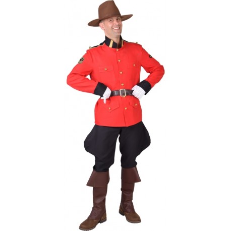 Déguisement police montée Canada homme luxe